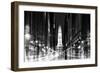 Urban Stretch Series - City Hall and Avenue of the Arts by Night - Philadelphia-Philippe Hugonnard-Framed Photographic Print