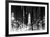 Urban Stretch Series - City Hall and Avenue of the Arts by Night - Philadelphia-Philippe Hugonnard-Framed Photographic Print