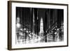 Urban Stretch Series - City Hall and Avenue of the Arts by Night - Philadelphia-Philippe Hugonnard-Framed Photographic Print