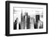 Urban Stretch Series - Cityscape of Manhattan with the Empire State Building - NYC-Philippe Hugonnard-Framed Photographic Print