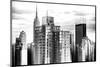 Urban Stretch Series - Cityscape of Manhattan with the Empire State Building - NYC-Philippe Hugonnard-Mounted Photographic Print