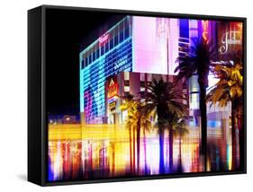 Urban Stretch Series, Fine Art, Strip, Casino, Las Vegas, Nevada, United States-Philippe Hugonnard-Framed Stretched Canvas