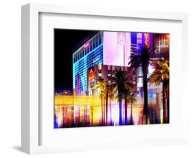 Urban Stretch Series, Fine Art, Strip, Casino, Las Vegas, Nevada, United States-Philippe Hugonnard-Framed Photographic Print