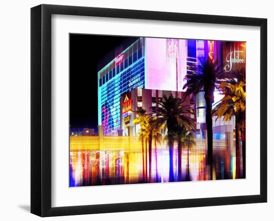 Urban Stretch Series, Fine Art, Strip, Casino, Las Vegas, Nevada, United States-Philippe Hugonnard-Framed Premium Photographic Print