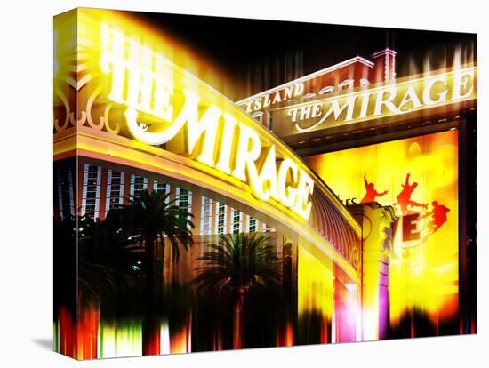 Urban Stretch Series, Fine Art, the Mirage, Casino, Las Vegas, Nevada, United States-Philippe Hugonnard-Stretched Canvas