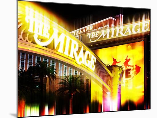 Urban Stretch Series, Fine Art, the Mirage, Casino, Las Vegas, Nevada, United States-Philippe Hugonnard-Mounted Photographic Print