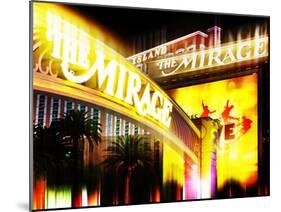 Urban Stretch Series, Fine Art, the Mirage, Casino, Las Vegas, Nevada, United States-Philippe Hugonnard-Mounted Premium Photographic Print