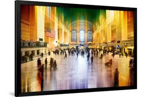 Urban Stretch Series - Grand Central Terminal - Manhattan - New York-Philippe Hugonnard-Framed Photographic Print