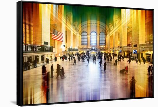 Urban Stretch Series - Grand Central Terminal - Manhattan - New York-Philippe Hugonnard-Framed Stretched Canvas