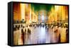 Urban Stretch Series - Grand Central Terminal - Manhattan - New York-Philippe Hugonnard-Framed Stretched Canvas