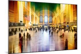 Urban Stretch Series - Grand Central Terminal - Manhattan - New York-Philippe Hugonnard-Mounted Photographic Print