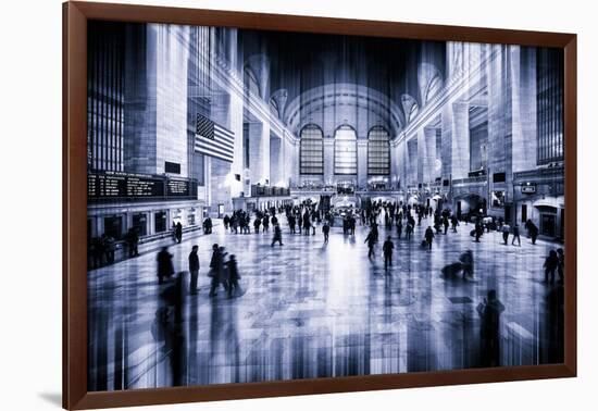 Urban Stretch Series - Grand Central Terminal - Manhattan - New York-Philippe Hugonnard-Framed Photographic Print