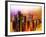 Urban Stretch Series - Landscape of Manhattan at Night - New York-Philippe Hugonnard-Framed Photographic Print