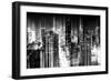 Urban Stretch Series - Manhattan and Times Square at Night - 42nd Street - New York-Philippe Hugonnard-Framed Photographic Print