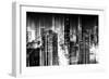 Urban Stretch Series - Manhattan and Times Square at Night - 42nd Street - New York-Philippe Hugonnard-Framed Photographic Print