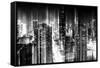 Urban Stretch Series - Manhattan and Times Square at Night - 42nd Street - New York-Philippe Hugonnard-Framed Stretched Canvas