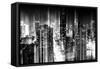 Urban Stretch Series - Manhattan and Times Square at Night - 42nd Street - New York-Philippe Hugonnard-Framed Stretched Canvas