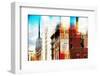 Urban Stretch Series - Manhattan Architecture with the Empire State Building - NYC-Philippe Hugonnard-Framed Photographic Print