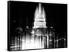 Urban Stretch Series - The Capitol Building by Night - US Congress - Washington DC-Philippe Hugonnard-Framed Stretched Canvas