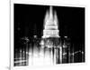 Urban Stretch Series - The Capitol Building by Night - US Congress - Washington DC-Philippe Hugonnard-Framed Photographic Print