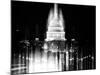 Urban Stretch Series - The Capitol Building by Night - US Congress - Washington DC-Philippe Hugonnard-Mounted Photographic Print