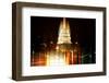 Urban Stretch Series - The Capitol Building by Night - US Congress - Washington DC-Philippe Hugonnard-Framed Photographic Print