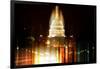 Urban Stretch Series - The Capitol Building by Night - US Congress - Washington DC-Philippe Hugonnard-Framed Photographic Print