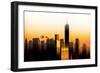 Urban Stretch Series - The One World Trade Center at Sunset - Manhattan - New York-Philippe Hugonnard-Framed Photographic Print