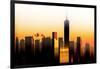 Urban Stretch Series - The One World Trade Center at Sunset - Manhattan - New York-Philippe Hugonnard-Framed Photographic Print