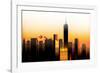 Urban Stretch Series - The One World Trade Center at Sunset - Manhattan - New York-Philippe Hugonnard-Framed Photographic Print