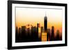 Urban Stretch Series - The One World Trade Center at Sunset - Manhattan - New York-Philippe Hugonnard-Framed Photographic Print