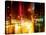 Urban Stretch Series - The Radio City Music Hall by Night - Manhattan - New York-Philippe Hugonnard-Stretched Canvas