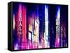 Urban Stretch Series - Times Square by Night - Manhattan - New York-Philippe Hugonnard-Framed Stretched Canvas