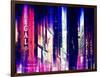 Urban Stretch Series - Times Square by Night - Manhattan - New York-Philippe Hugonnard-Framed Photographic Print