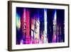 Urban Stretch Series - Times Square by Night - Manhattan - New York-Philippe Hugonnard-Framed Photographic Print