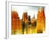 Urban Stretch Series - West Village Buildings View - Manhattan - New York-Philippe Hugonnard-Framed Photographic Print