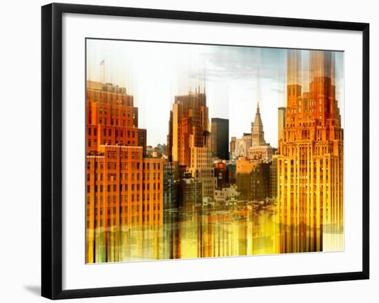 Urban Stretch Series - West Village Buildings View - Manhattan - New York-Philippe Hugonnard-Framed Photographic Print