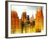 Urban Stretch Series - West Village Buildings View - Manhattan - New York-Philippe Hugonnard-Framed Photographic Print