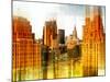 Urban Stretch Series - West Village Buildings View - Manhattan - New York-Philippe Hugonnard-Mounted Photographic Print