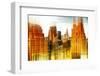 Urban Stretch Series - West Village Buildings View - Manhattan - New York-Philippe Hugonnard-Framed Photographic Print