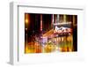 Urban Stretch Series - Yellow Taxi of Times Square by Night - Manhattan - New York-Philippe Hugonnard-Framed Photographic Print