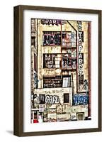 Urban Tags I-Honey Malek-Framed Art Print