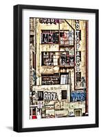 Urban Tags I-Honey Malek-Framed Art Print