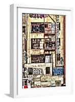 Urban Tags I-Honey Malek-Framed Art Print