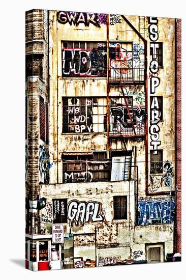 Urban Tags I-Honey Malek-Stretched Canvas