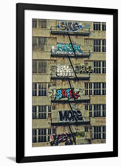 Urban Tags II-Honey Malek-Framed Art Print