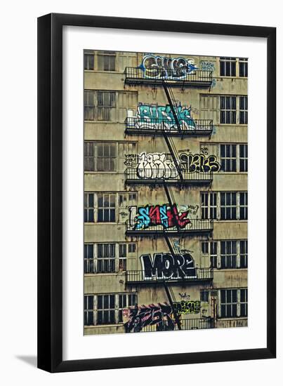 Urban Tags II-Honey Malek-Framed Art Print