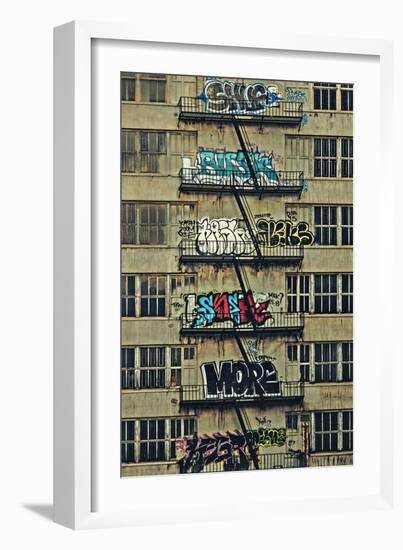 Urban Tags II-Honey Malek-Framed Art Print