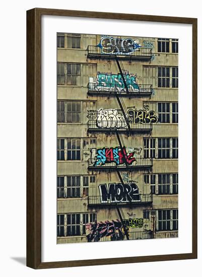 Urban Tags II-Honey Malek-Framed Art Print