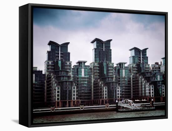 Urban Thameside-Craig Roberts-Framed Stretched Canvas